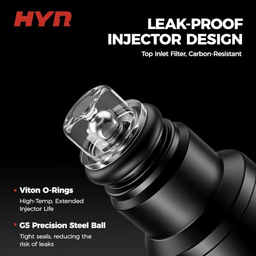 HYR Set of 8 Fuel Injectors for 4.6L 5.0L 5.4L 5.8L Ford Mercury Lincoln