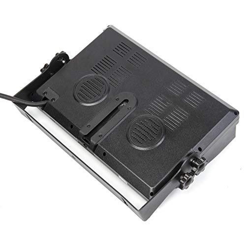 9" TFT LCD Car Rearview Quad Split Monitor,Remote Control, 4 Channels 4-PIN Connector Video Inputs Shockproof - 12V-24V 800480HD Screen w/Sunshade Anti-Glare