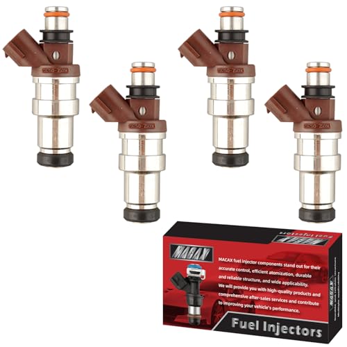 Set of 4 Fuel Injectors FJ377 23209-79095 Replacement - size: FJ377