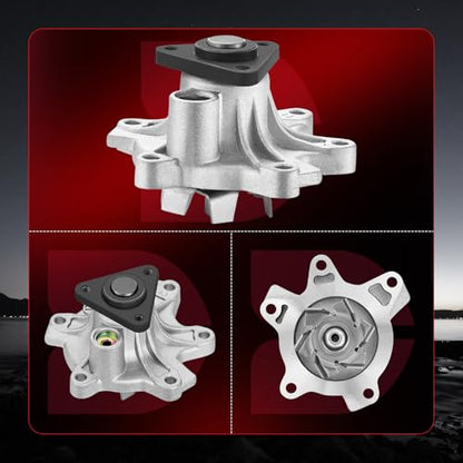 BDFHYK AW9406 Water Pump Kit Compatible with Scion xA/xB 2004-2006, Compatible with Toyota Echo 2000-2005, Prius 2001-2009, Yaris 2004-2018, Avanza 2007-2008/2010-2012, Replaces AW9406 - size: AW9406