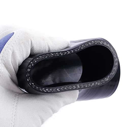 2.5" ID 90 Degree Elbow Silicone Coupler Reinforced Hose,4-Ply Turbo/Intercooler/Intake Piping Industrial Hydraulic (63mm) - size: 2.5 Inch