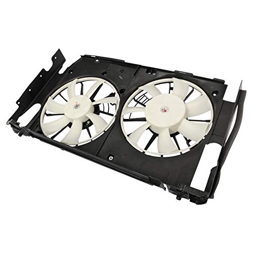 TRQ Radiator Dual Cooling Fan Assembly - style: RFA83474
