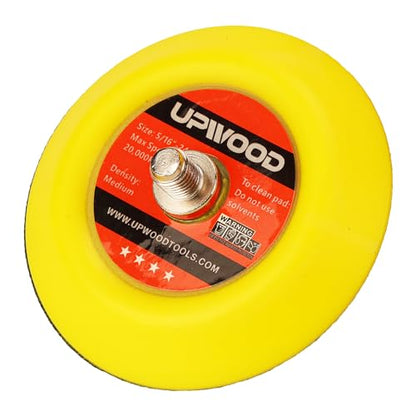 8 pcs 3 inch 5/16"-24 Thread Hook and Loop Backing Pad for Mini Air Sander Polisher - color: Hook and Loop, size: 3 inch 5/16"-24 Thread