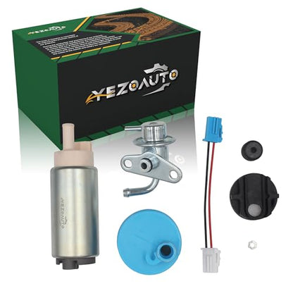 Fuel Pump with Pressure Regulator and Strainer for Yamaha Outboard F115 HP EFI MODELS 2000-2023 68V-13907-00-00 68V-13907-02-00