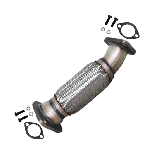 Exhaust Front Flex Pipe Compatible for 2009-2012 Chevy Malibu 3.6L | Stainless Steel | Northeastern Exhaust | Free Gaskets and Bolt Kit Included - color: Front Pipe