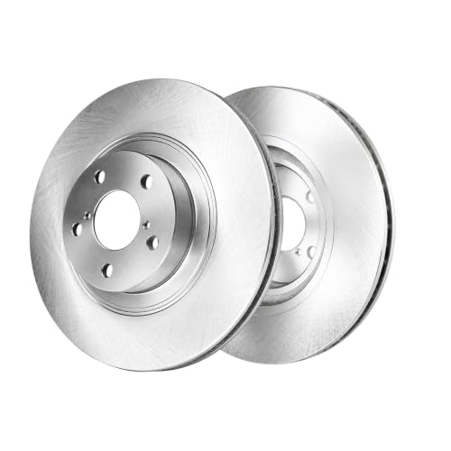 HUSCH Brake Kit Ceramic Brake Pads and Brake Rotors Fit for Subaru Impreza - size: 31407+D929
