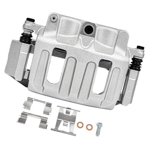 cciyu Front Left Disc Brake Caliper Assembly w/Bracket 18B4635 - size: Front Left[18B4635]