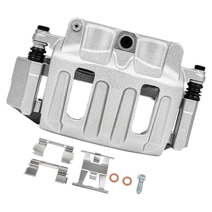 cciyu Front Left Disc Brake Caliper Assembly w/Bracket 18B4635 - size: Front Left[18B4635]