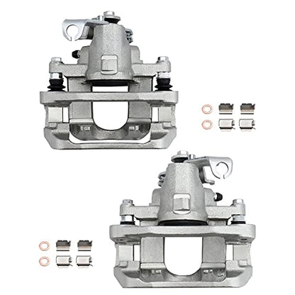 18B5080 18B5081 Rear Left&Right Disc Brake Caliper Assembly Set - color: Rear Left & Right