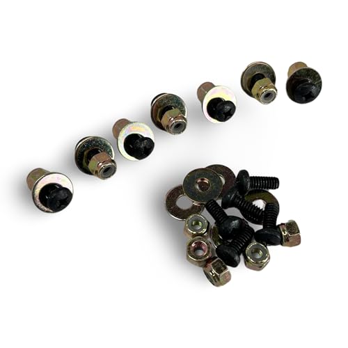 Fender Bolt Nut and Washer Set Replacement for Polaris Sportsman Magnum Trail Boss (12 Pack) – 7512282 7542122 7555859