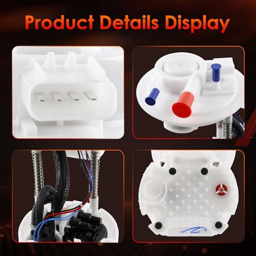 E7280M Eletric Fuel Pump Assembly Compatible with Dodge Jeep Chrysler - color: E7280M