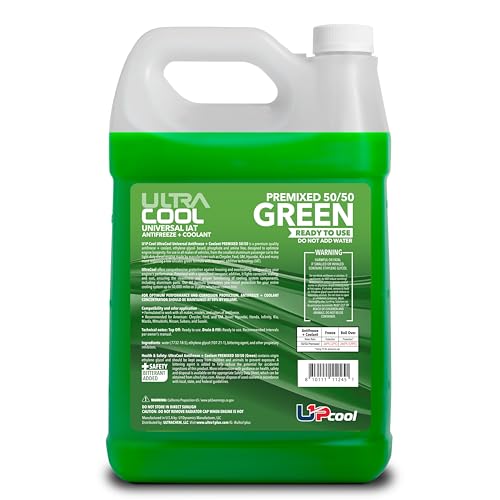 ULTRA 1PLUS UltraCool Green 50/50 Antifreeze Coolant 1 Gallon