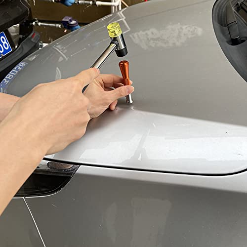 Rods Dent Removal Kit, 30 Pcs Paintless Dent Repair Rods, Special Manganese Steel, Professional Hail Dent Removal Tool for Minor Dents, Door Dings and Hail Damage