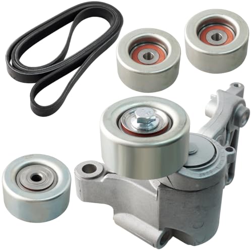 38411 Engine Belt Tensioner Serpentine Belt Drive Idler Pulley Kit - size: 90K-38411
