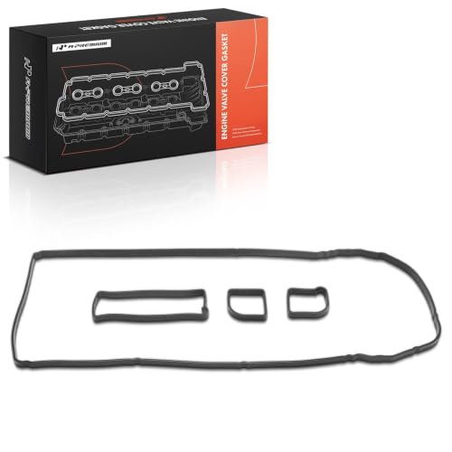 A-Premium Engine Valve Cover Gasket Set Compatible with Ford, Lincoln, Mazda, Mercury - 2003-2020 - Escape, Focus, Fusion, Ranger, Transit Connect, MKZ, 3, 5, 6, CX-7, Tribute, Mariner, Milan