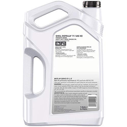 ROTELLA 550045381-3PK T1 40 1 Gal. 3pk. Cf/CF-2 Motor Diesel Oil, 1 Gallon, 3 Pack - size: 1 Gallon, Pack of 3, style: New Packaging