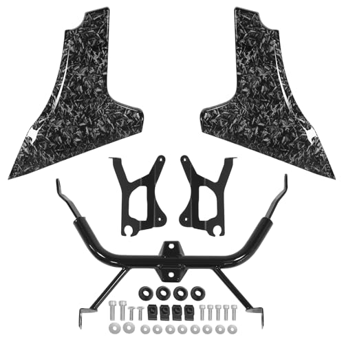Side Fairing Panel Bracket Kit for Harley CVO Road Glide ST - color: Forge Carbon