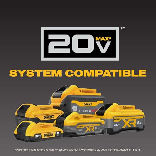 DEWALT 20V MAX Cordless Impact Wrench, 1/2 Impact Gun, 4-speed High torque with Hog ring anvil and LED light, Brushless motor, Precision Wrench, tool Only (DCF900B) - size: Large