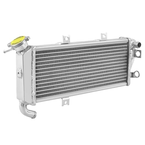 Full Aluminum Radiator Replacement for Kawasaki Ninja 650 EX650 EX650A EX650E EX650F ABS 2012 2013 2014 2015 2016 Cooling Radiator