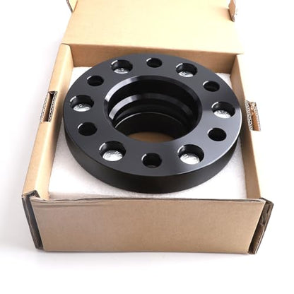 4pcs 1" 6x5.5 Hub Centric Wheel Spacers 6X139.7 95.2mm Bore 14X1.5 Studs Copatible for Toyota Tacoma 2024-2026, 2022-2026 Tundra,2023-2026 Sequoia,2021-2026 LX600,2023-2026 GX550 Black