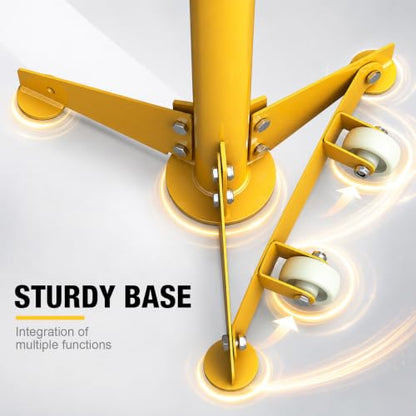 YELLOW JACKET Underhoist Support Stand (3/4T with Two Wheels) - size: 3/4T with Two Wheels