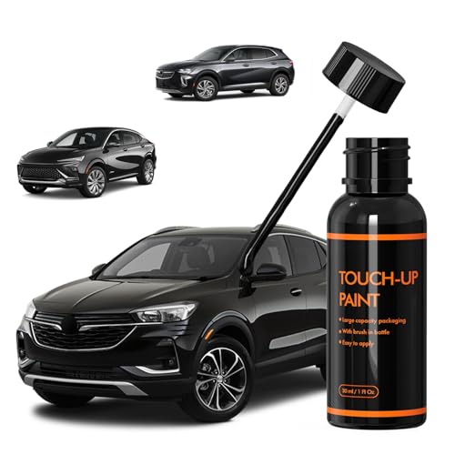 WA8555 GBA Black/Black Onyx Touch Up Paint for Buick - color: Black/Carbon Black/Black Onyx (GBA/WA8555/41)