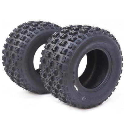 20x11-9 ATV Tires, All Terrain 6PR 20x11x9 ATV UTV Trail Mud Sand Off-Road Tires (Pack of 2, Tubeless) - size: 20x11-9