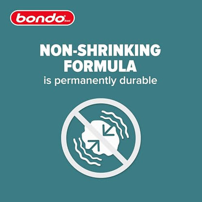 3M Bondo Short Strand Fiberglass Reinforced Filler 1.37 LB (621 g) with Bondo Cream Hardener 0.5 oz (14g), Repair Holes Up To 0.5 IN, Waterproof (SS-PT-ES) - size: 0.5 Ounce (Pack of 1)