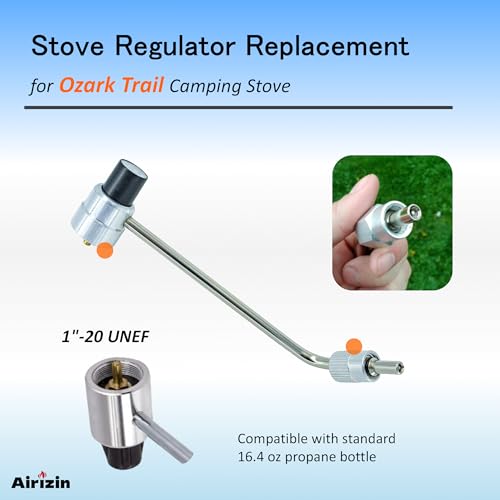 Regulator Adapter for Ozark Trail 2 Burner Camping Stove GCT2208WB, A200-1