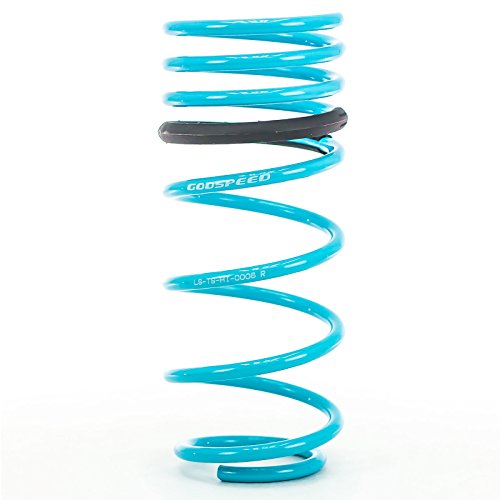 Godspeed LS-TS-HI-0006 Traction-S Performance Lowering Springs, Reduce Body Roll, Improved Handling, Set of 4, compatible with Hyundai Veloster (FS) 2012-17