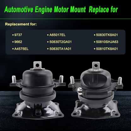 Engine Motor Mount Compatible with 08-10 Odyssey 3.5L EXL or Touring - size: 2008-2010 Odyssey 3.5L EX-L 3IN1
