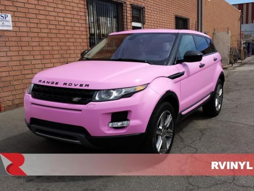RVINYL Avery Dennison SW900 514-O Supreme Vinyl Vehicle Wrapping Film, Car Wrap Sheet Roll in Satin Bubblegum Pink, 12in x 60in with Application Card - color: Satin Bubblegum Pink, size: 1ft x 5ft