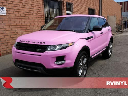 RVINYL Avery Dennison SW900 514-O Supreme Vinyl Vehicle Wrapping Film, Car Wrap Sheet Roll in Satin Bubblegum Pink, 12in x 60in with Application Card - color: Satin Bubblegum Pink, size: 1ft x 5ft