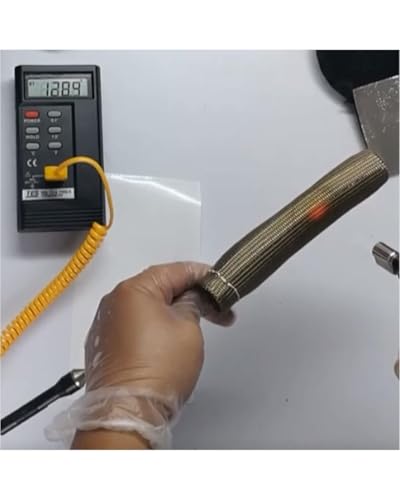 Spark Plug Wire Heat Shield Spark Plug Wire Heat Shield Sleeve Spark Plug Boot Protector Boots Wrap for SBC BBC 350 454 8PCS Plug Wire Covers - 2500F High Temp Protection （Titanium ） - color: Titanium
