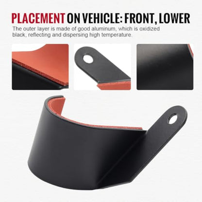 SIKUAI Front Lower Water Pipe Heat Guard for Harley Pan America 1250