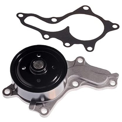 AUQDD AW6252 Professional Water Pump Kit With Gasket Fit For (Engine 2.5L/2.7L,NO Hybrid) 2011-2016 Scion tC /10-17 Toyota Camry 09-18 RAV4 Highlander /11-12 Sienna 09-15 Venza - size: AW6252