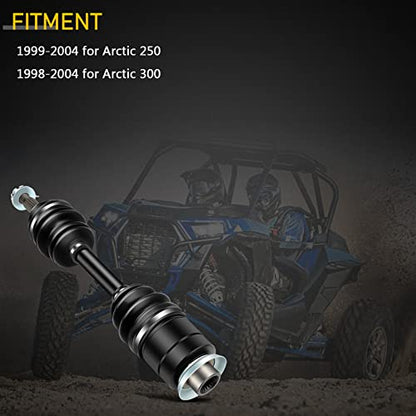 OCPTY Rear Left Right CV Axle Shaft Assembly 0402-171 Replace for Arctic