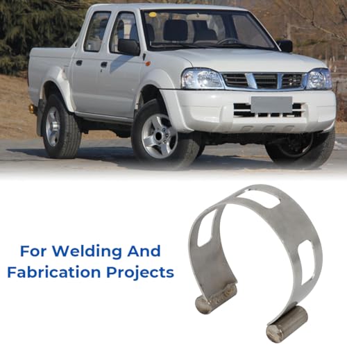 2" (50.8mm) Stainless Exhaust Tacking Band Clamp-On For Welding Fabrication - style: 2 inch