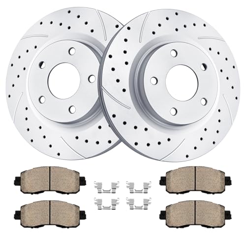Acinoparts Front Brake Kit Brake Kit for Nissan Altima 2013 2014 2015 2016 - size: ABK00502