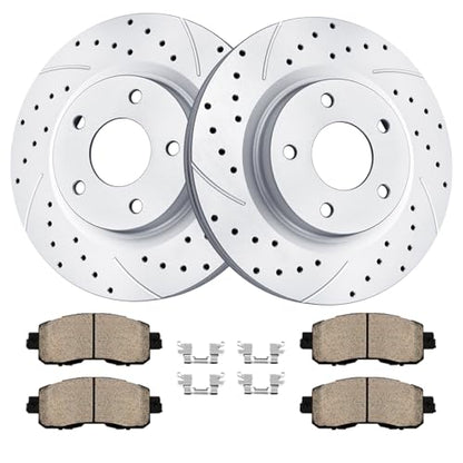 Acinoparts Front Brake Kit Brake Kit for Nissan Altima 2013 2014 2015 2016 - size: ABK00502