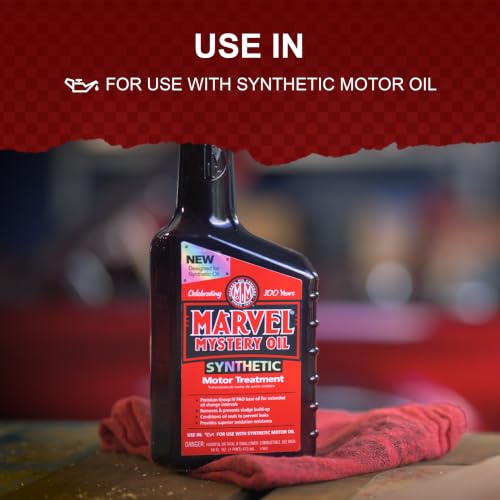 Marvel Mystery Oil Synthetic Motor Treatment, 16 oz. - size: 16 Fl Oz (Synthetic)