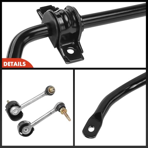 A-Premium [22mm] Rear Suspension Stabilizer Bar Assembly Sway Bar Kit