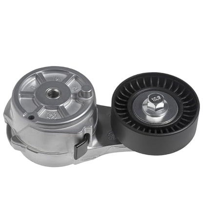 AUQDD 38185 Automatic Belt Tensioner and Pulley Assembly Fit For 01-07 Chrysler Town & Country /01-03 Voyager /01-07 Dodge Grand Caravan /02-05 Jeep Liberty /03-06 Wrangler TJ