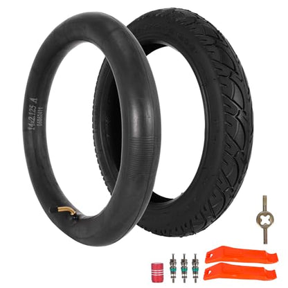 14x2.125 54-254 E-Bike Tire and Tube Set for E-Scooter, Kids Bike- 1 Pack - color: 1 PACK