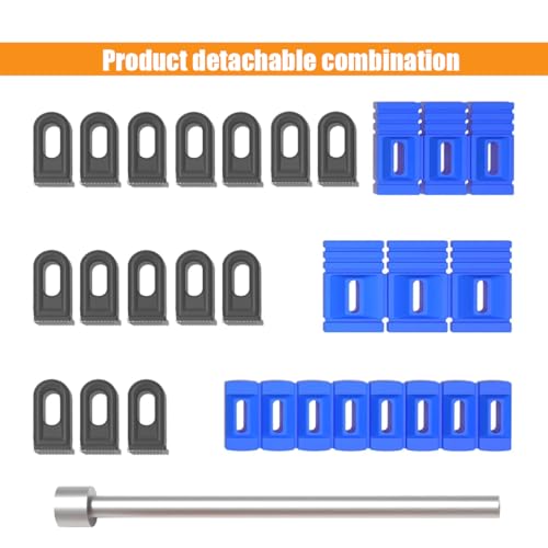 4Pcs/Set Car Dent Repair Tools, Paintless Dent Repair Removal Tool, Heavy Duty Dent Puller Kit, Powerful Car Body Repair Tool, Glue Tabs Dent Remover Tool for Car Dent Repair (Blue) - color: Blue