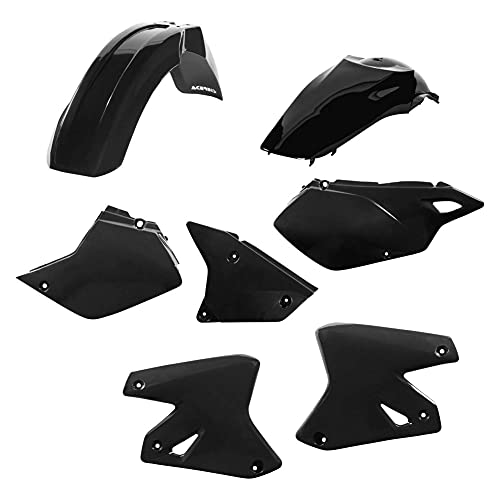 Acerbis Replica Plastic Kit Black For Suzuki DR-Z 400 2000-2004