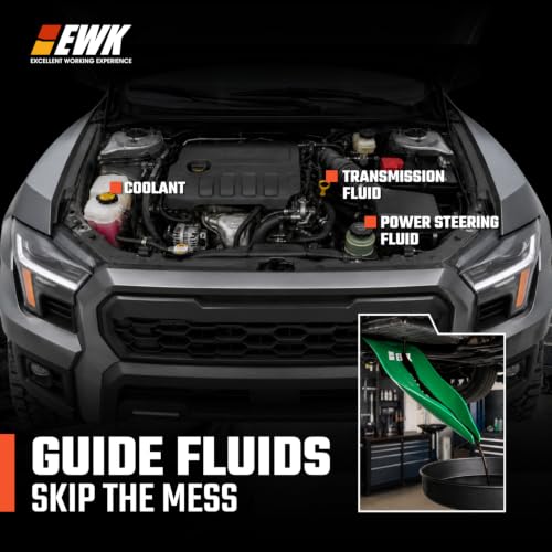 EWK Flexible Oil Funnel, Moldable & Reusable, 1Pc