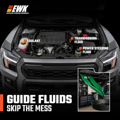 EWK Flexible Oil Funnel, Moldable & Reusable, 1Pc