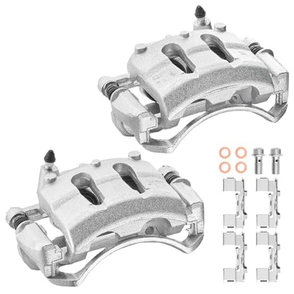 Front Brake Caliper Assembly for Nissan D21 1992-1994 2.4L 3.0L - size: Front [19-B1672 & 19-B1673]