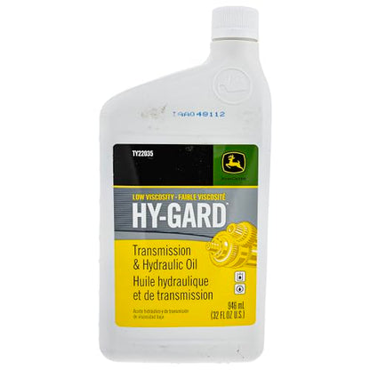 John Deere Original Equipment Hy-Gard 32 oz. Transmission & Hydraulic Oil #TY22035